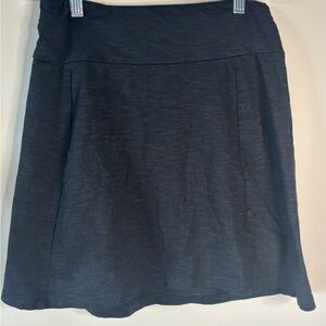Columbia cotton  Heathered Black Women's mini Skirt‎ size XS